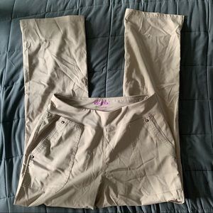 Healing Hands Khaki Scrub Pants